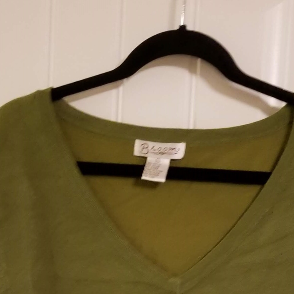 REDUCED TO CLEAR! V Neck Sweater with Argyle det